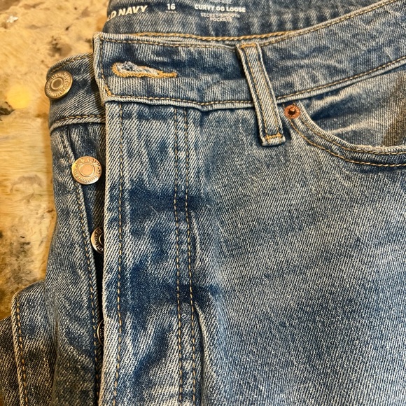 Old Navy NWT Curvy OG Loose high rise jeans - Picture 10 of 10
